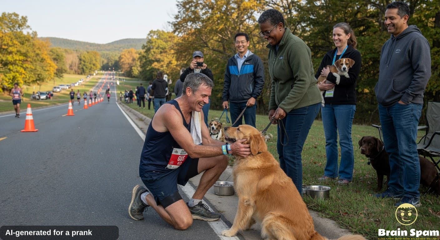 BREAKING: GUS HOLLLLOWAY STUNS EVERYONE BY PETTING EVERY DOG IN MARATHON ROUTE SHOCKER YOU WON'T BELIEVE